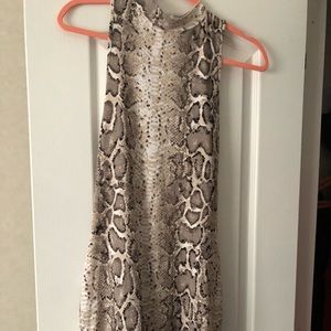 Snakeskin Romper